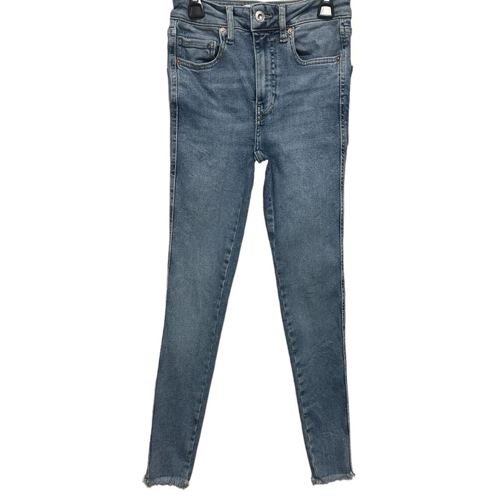 WE THE FREE Jeans Womens Size 25 High Rise Skinny Jeans Twenty- Five